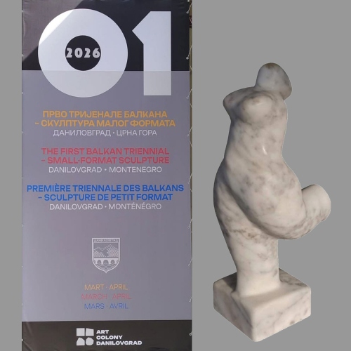 PRVI TRIJENALE BALKANA SKULPTURA MALOG FORMATA